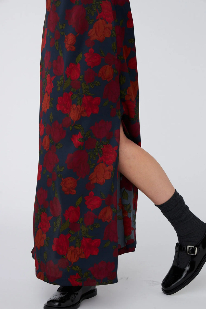 Silk Dress Long